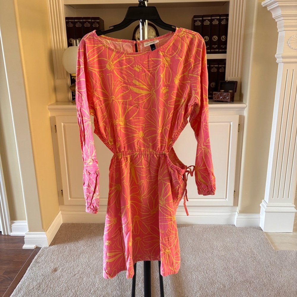 Universal Thread Balloon Long Sleeve Mini A-Line Dress
